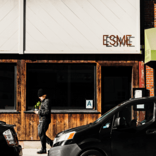 esme bar in greenpoint landing brooklyn near two blue slip apartments